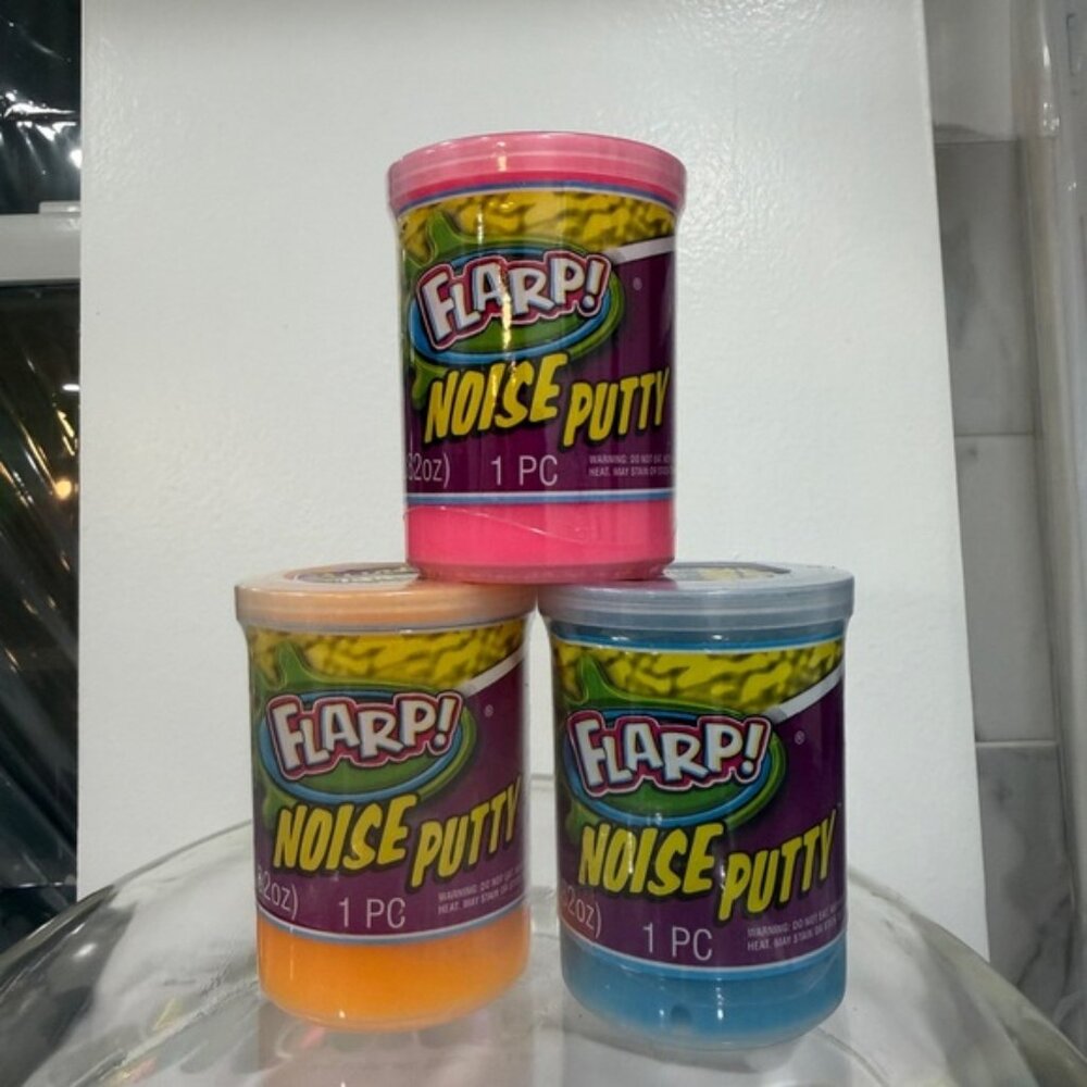 Noise Putty Party Pack - Pink, Orange, Blue